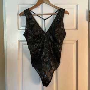 Victoria’s Secret Sheer Thong Bodysuit